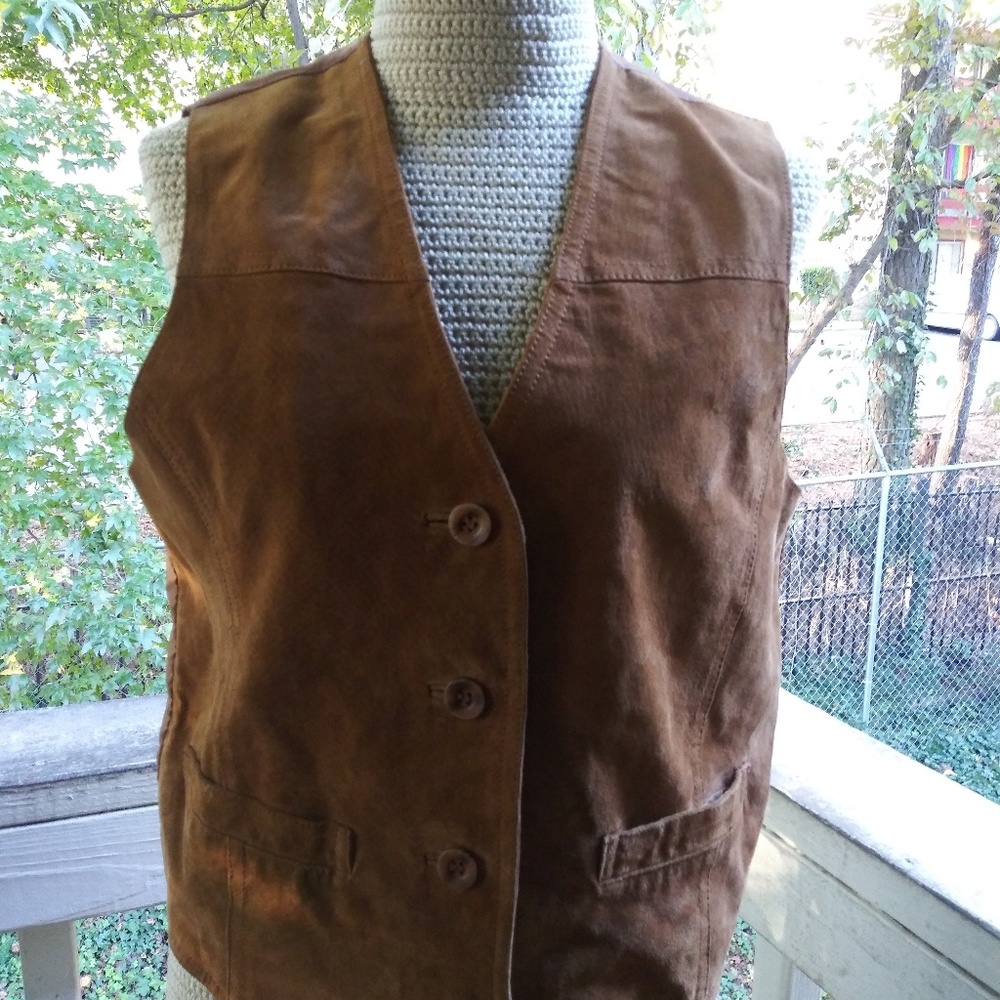 Suede Vest